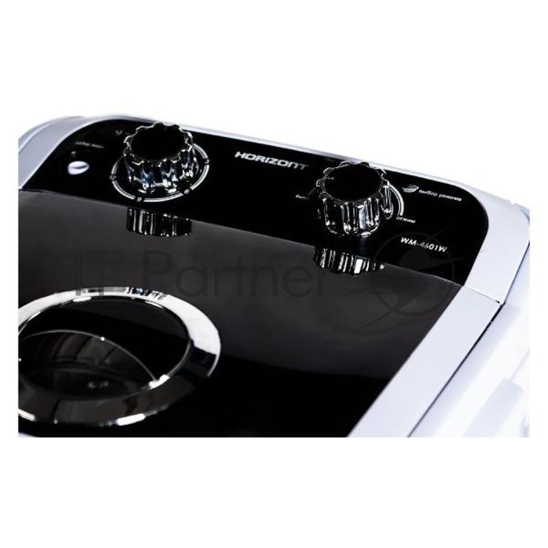 Стиральная машина Horizont WM-4601W белая, загрузка вертикальная 4.6кг, класс: A