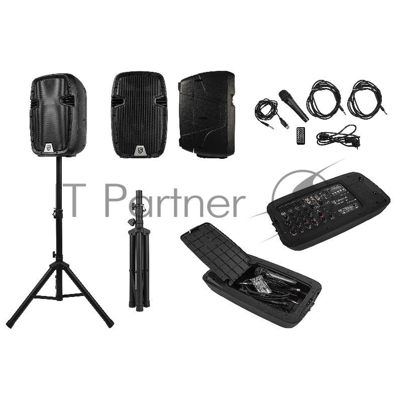 Комплект акустических систем INTREND ITSPK-2X200BT портативный  400 Вт Bluetooth