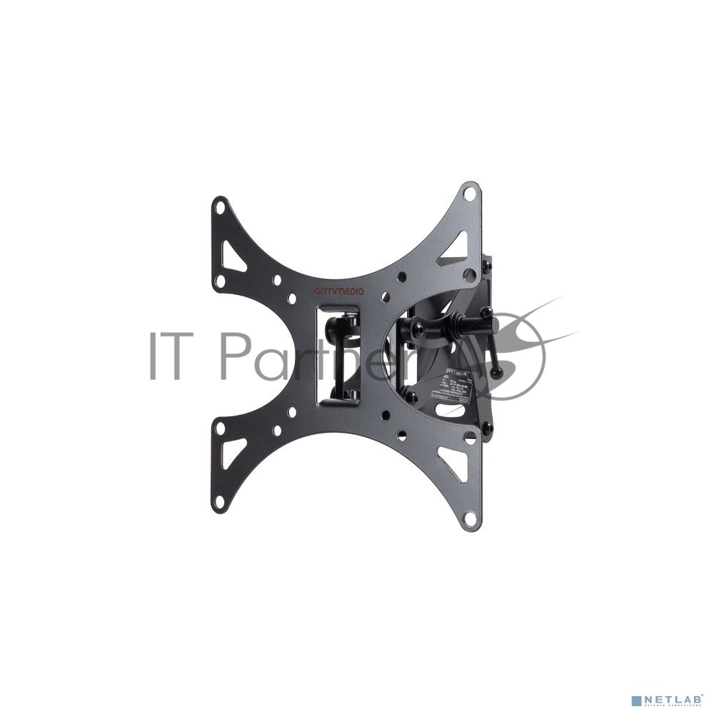 Кронштейн Arm media LCD-301 black, настенный, 15"-37", max 30 кг, max VESA 200x200 мм