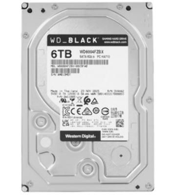 Жесткий диск WD SATA-III 6TB WD6004FZBX Desktop Black (7200rpm) 256Mb 3.5"