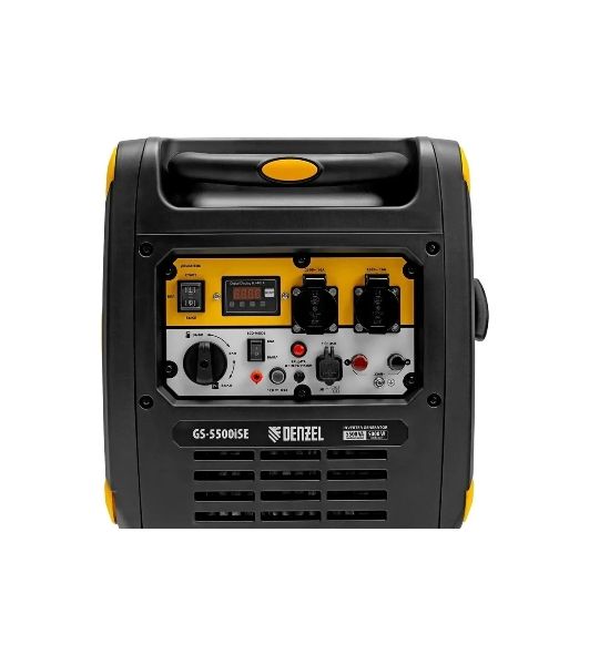 Электрогенератор бензиновый инверторный Denzel GS-5500iSE, 5.5 кВт, 78 дБ, 47 кг