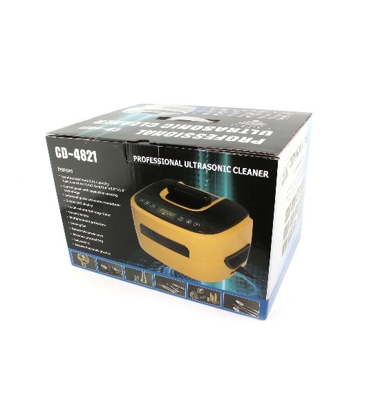 Ультразвуковая ванна Codyson CD-4821 желтый, 2.5 л, 170 Вт