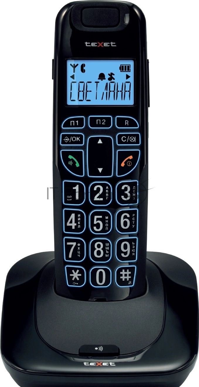Радиотелефон teXet TX-D7505A черный