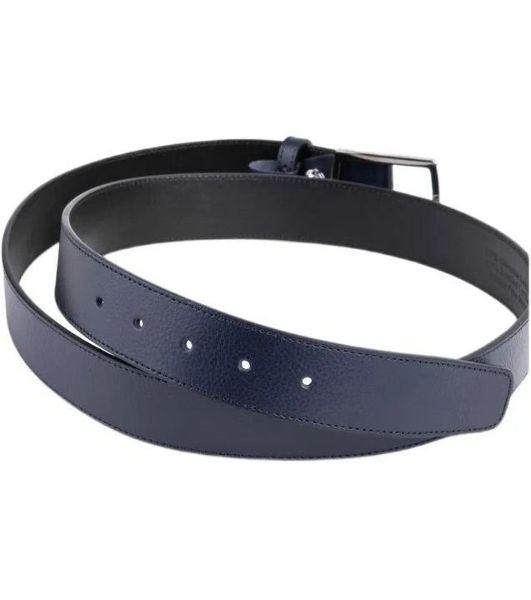 Ремень мужской Piquadro Modus CU6744MOS/BLU 125х3.5 см синий натур.кожа