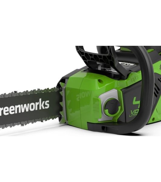 Цепная пила Greenworks GD40CS18 аккум. 1800Вт 2.4л.с. дл.шины:16" (40cm) 1аккум. 8Ач ЗУ (2005807UH)