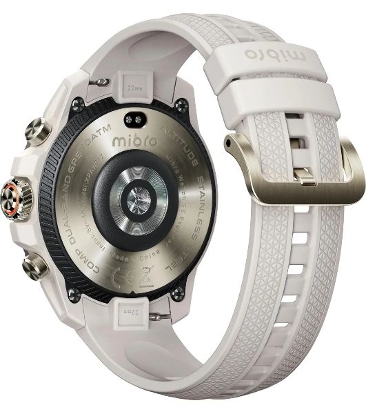 Умные часы Mibro GS Explorer, 1.32" AMOLED, Bluetooth, 5ATM, пустынный белый