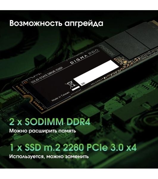 Моноблок Digma Pro Base 23.8" Full HD i3 12100 (3.3) 16Gb SSD512Gb UHDG 730 Windows 11 Pro GbitEth WiFi BT 90W клавиатура мышь Cam черный 1920x1080