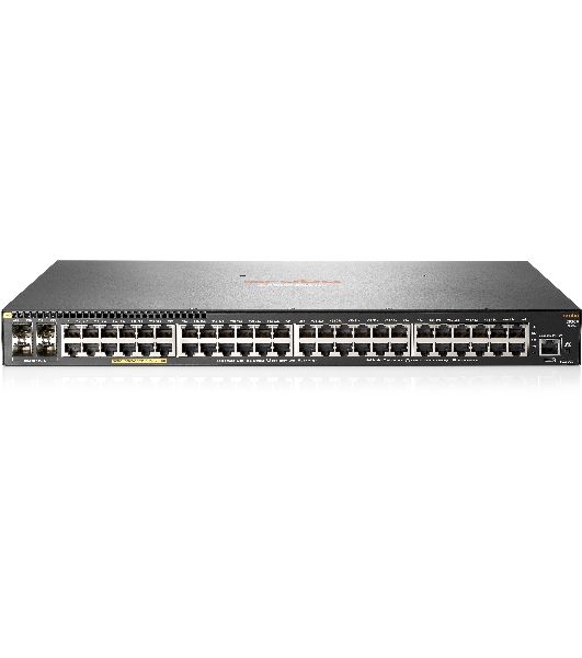 Коммутатор HPE Aruba 2930F 48G PoE+ 4SFP, 48×1 Гбит/с PoE+ + 4×1 Гбит/с SFP, управляемый
