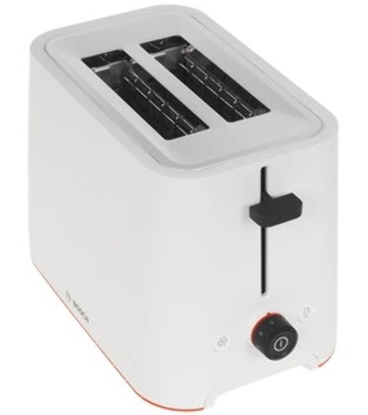 Тостер Bosch TAT3M121 белый, 950 Вт, 2 слота