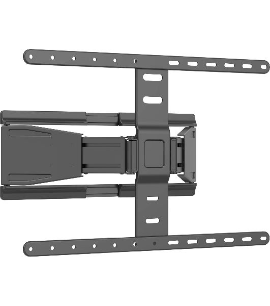 Кронштейн для телевизора Hyundai SL-F1 черный 43"-90" макс.50кг настенный поворотно-выдвижной и наклонный
