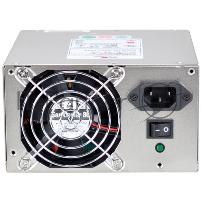 Блок питания EMACS PSM-5860V, 860Вт, 80PLUS, 80мм, ATX, серебристый