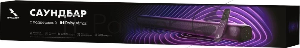 Саундбар Триколор TR-SB-02 2.1 100Вт+40Вт черный