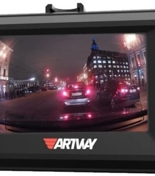 Видеорегистратор Artway MD-105, 2304x1296, 2.4", GPS, G-сенсор, GPS-информатор