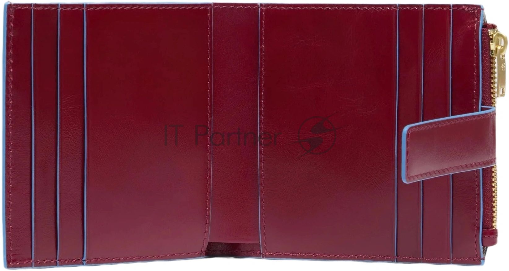 Картхолдер Piquadro Blue Square PP6843B2R/R красный, натуральная кожа