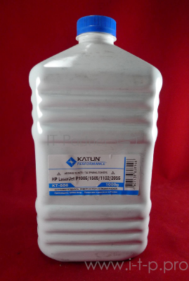 Тонер HP LJ P1005/1505/1566/1606/1102/2035/2055/Canon LBP-3010/3250 Universal (кан., 1кг.) Katun фас России