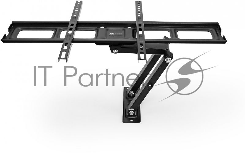 Кронштейн для телевизора Buro MF2 черный 32"-70" макс.35кг настенный поворотно-выдвижной и наклонный