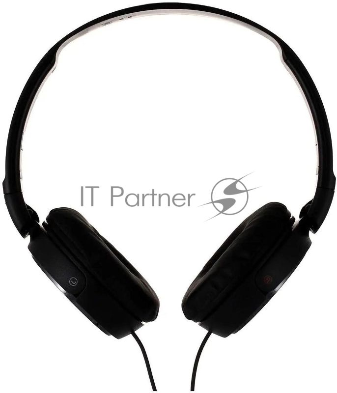 Гарнитура накладные Sony MDR-ZX310AP 1.2м черный проводные оголовье