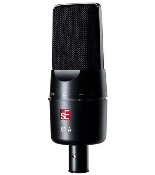 Микрофон конденсаторный sE Electronics X1 A 20 Гц 20 кГц, динамический диапазон: 114 / 134 дБ, кардиоида, комплектация: поворотный микрофонный зажим, адаптер с резьбой