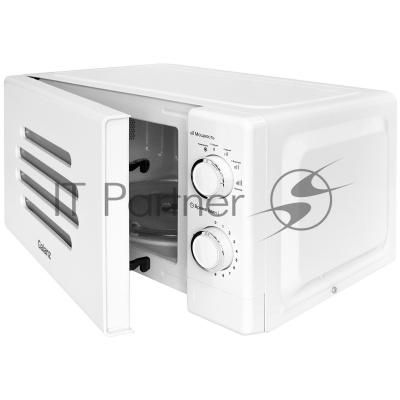 Микроволновая печь Galanz MOS-2008MW белый, 20 л, 700 Вт, переключатели - поворотный механизм