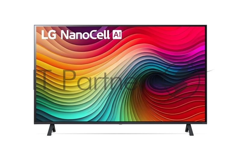 Телевизор LG 43" 43NANO80T6A черный Direct LED UHD 60Hz WebOS