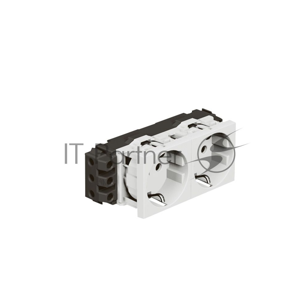Розетка Mosaic 4М 2*2P+Т нем.стд. | 077602 | Legrand