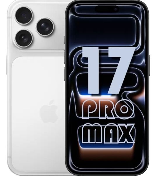 Смартфон Apple iPhone 17 Pro Max A3525 12/256Gb серебристый