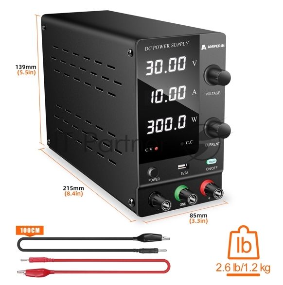 Лабораторный блок питания Amperin AI-C3010 30V, 10A