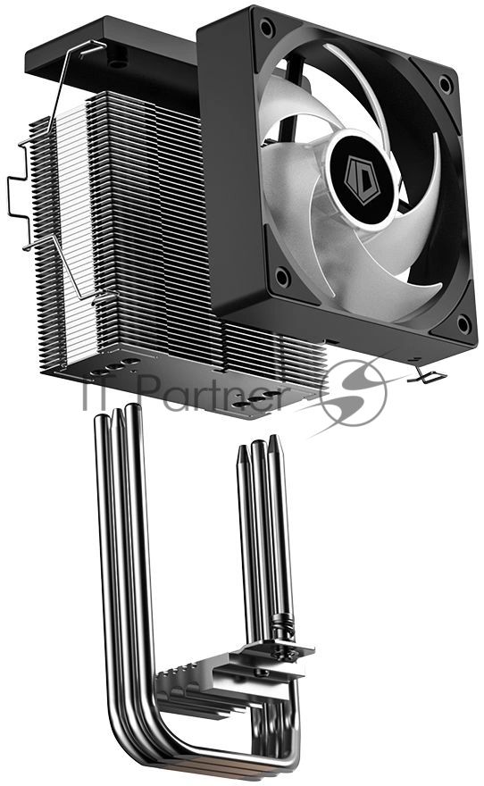 Кулер для процессора ID-Cooling SE-903-XT V2 черный, алюминий/медь, 2500 об/мин, 29.1 дБ, 4 pin, 150 Вт, высота 123 мм