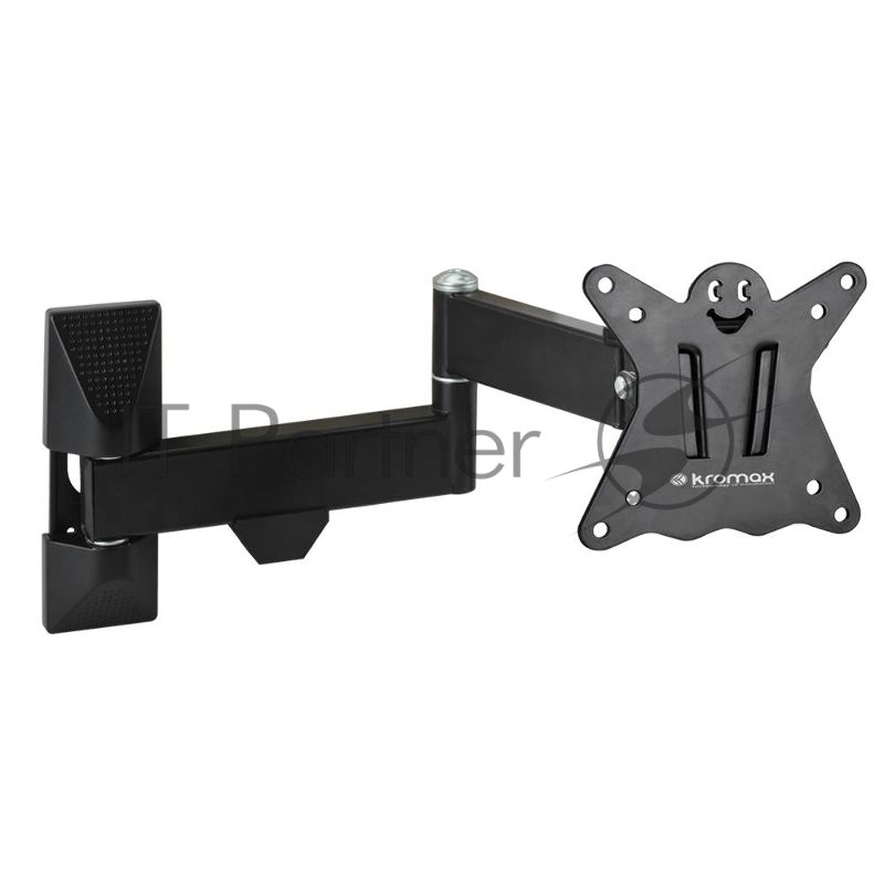 Кронштейн Kromax CASPER-104 черный, 10"-26", VESA 100x100 мм, max 15 кг