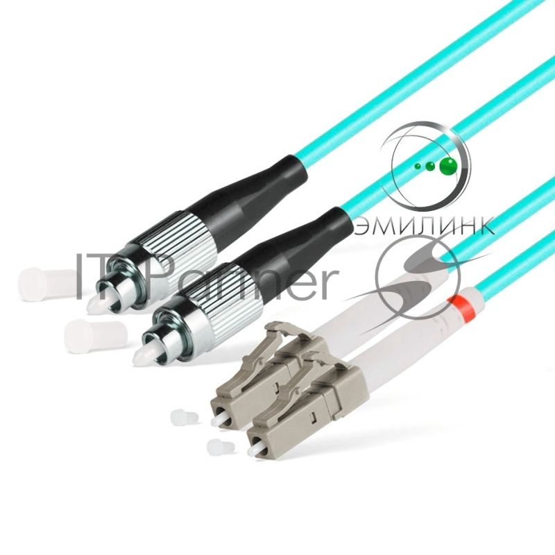 Шнур оптический NTSS PREMIUM dpc LC/UPC-LC/UPC 50/125 (OM3) 3.0мм 5м LSZH