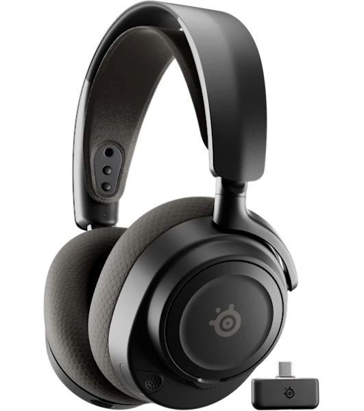 Гарнитура SteelSeries Arctis Nova 7 Wireless Gen 2 чёрный, беспроводная, радиоканал, до 50 ч, совместимость с PS5