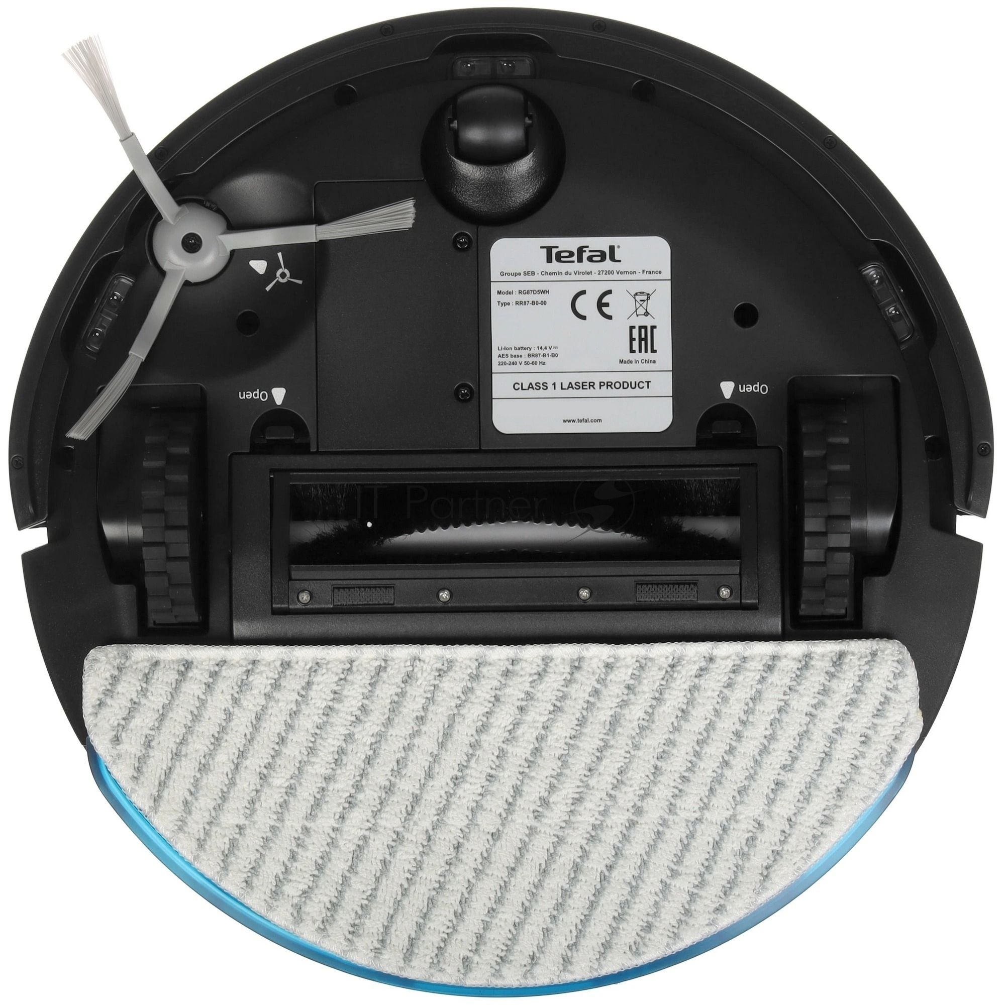 Робот-пылесос Tefal X-PLORER Serie 85+ RG87D5WH черный, 600 мАч Li-Ion, уборка сухая/влажная, пылесборник контейнер 0,26 л Робот-пылесос Tefal X-PLORER Serie 85+ RG87D5WH черный, 600 мАч Li-Ion, уборка сухая/влажная, пылесборник контейнер 0,26 л