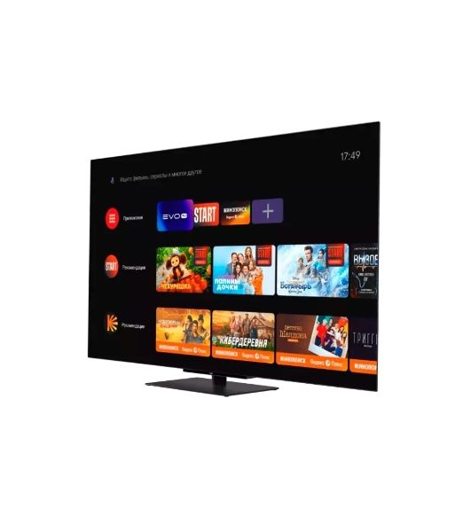 Телевизор Haier 77" DC0017M00RU S9 Pro черный OLED UHD 4K 120Hz Smart TV Android TV 3GB/32GB