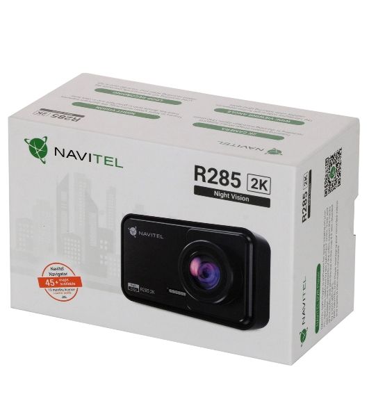 Видеорегистратор Navitel R285 2К черный 1440x2560 1440p 140гр. CV7327