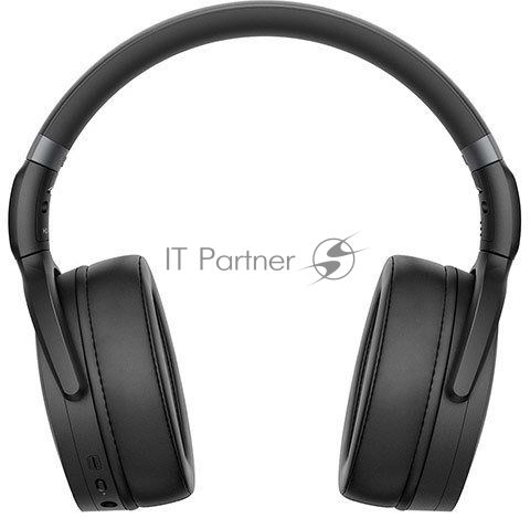 Наушники беспроводные Sennheiser Наушники беспроводные Sennheiser/ Bluetooth 5.0, накладные складные закрытые, активное шумоподавление, 18-22000Гц, 108дБ, микрофон, до 30 часов работы, аудиокедеки: SBC, AAC, AptX™, AptX™ Low Latency, 508386