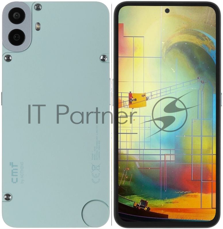 Смартфон Nothing Phone 1 EU, 8/128Gb, зеленый
