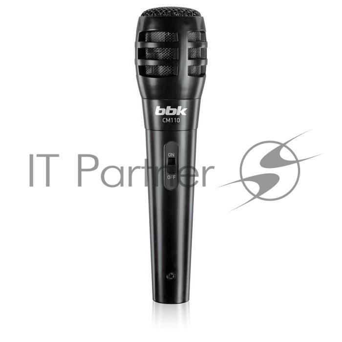 Микрофон BBK CM110 черный 2.5м