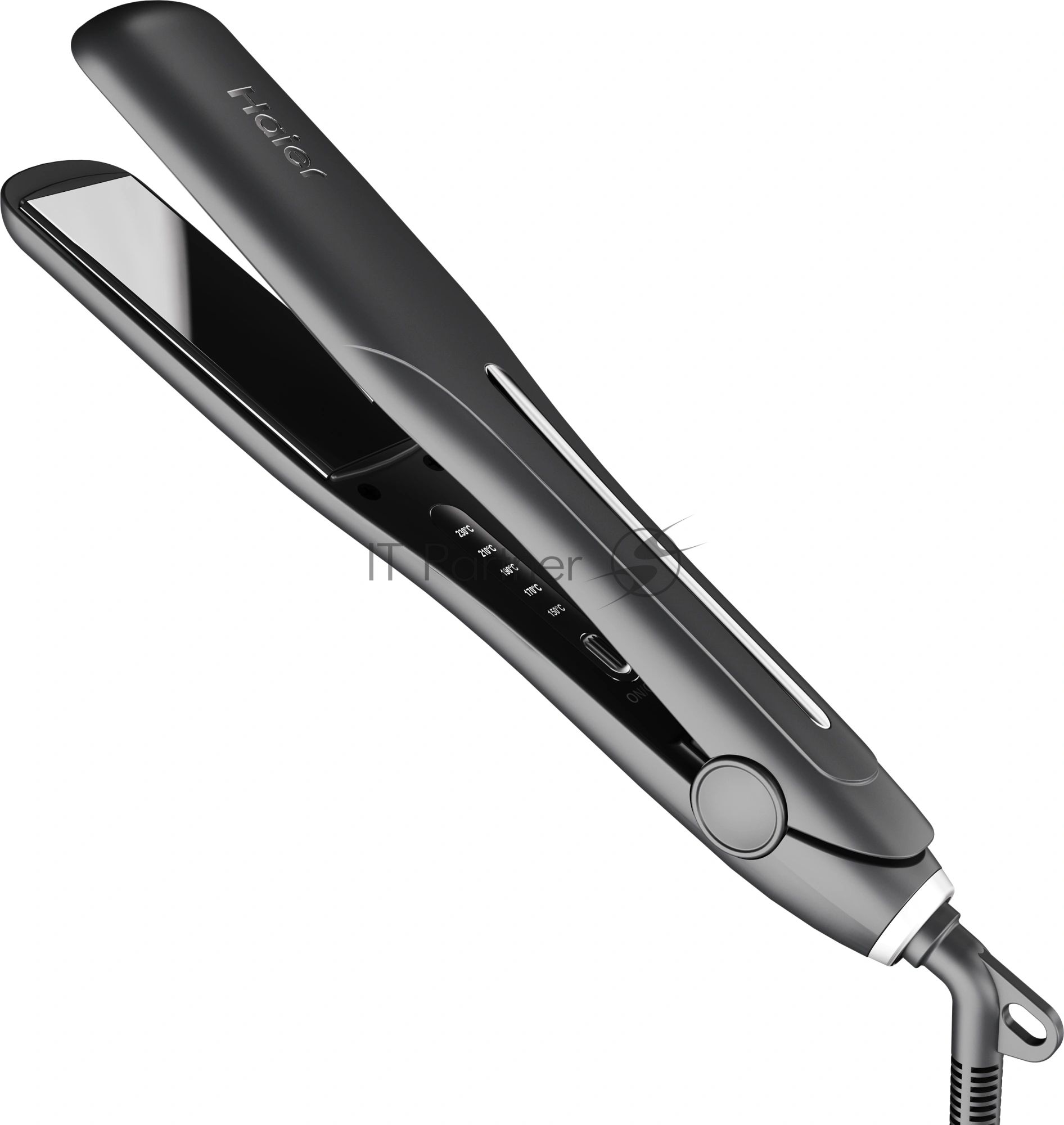 Выпрямитель для волос Haier HHS-618 черный, 30 мм, 220 °C, 5 режимов