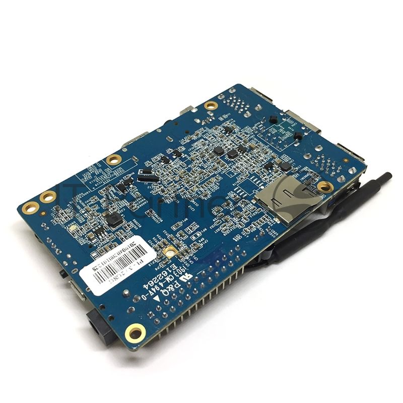 Микрокомпьютер Orange PI 3 2Gb + 8Gb EMMC, Android 7, с кабелем питания. (44286)