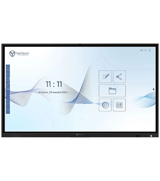 Интерактивная панель NexTouch NextPanel 75 IFCKV5INT75 75" IR Android Intel Core i5 DDR4 8Gb SSD 256Gb 4K (3840x2160) WiFi