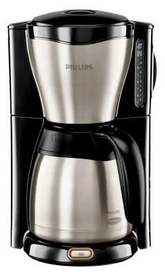 Кофеварка капельная Philips HD7546/20 серебристый/черный, исп. кофе - молотый, 1.2 л, 1000 Вт Кофеварка капельная Philips HD7546/20 серебристый/черный, исп. кофе - молотый, 1.2 л, 1000 Вт
