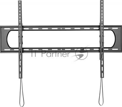 Кронштейн для телевизора Ultramounts UM851T черный 60"-120" макс.120кг настенный наклон