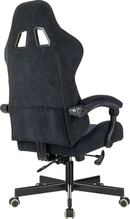 Кресло A4Tech Bloody GC-560 черный, ткань, 150 кг, подголовник, регулируемые подлокотники, механизм качания
