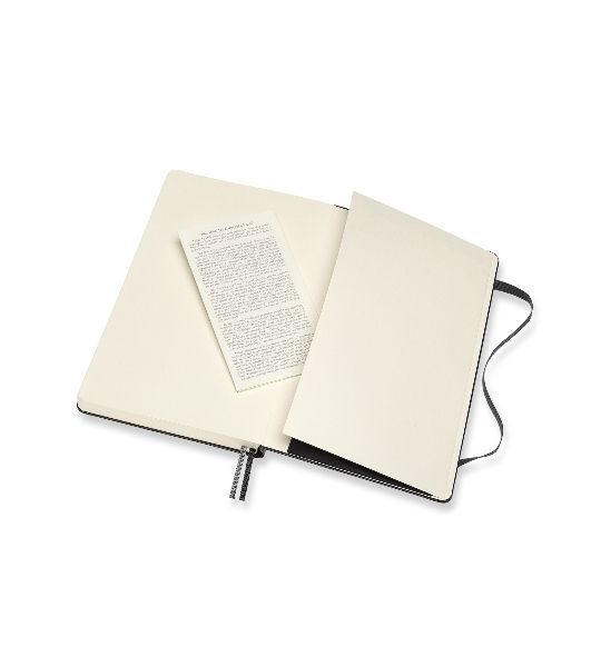Блокнот Moleskine CLASSIC EXPENDED QP060EXP Large 130х210мм, 400 страниц, линейка, твердая обложка, черный