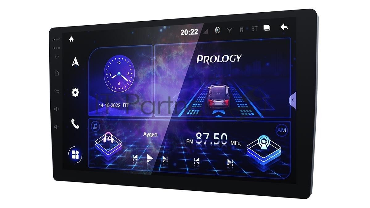 Автомагнитола Prology MPA-235 DSP, 2 DIN, 10.1", Android 10, Bluetooth, USB Type-A, AUX, GPS