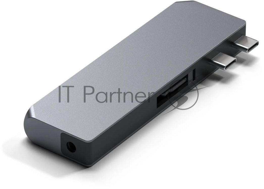 Док-станция Satechi ST-UCPHMIM, USB Type-C, USB 3.0/USB Type-C/RJ-45/Mini jack, USB