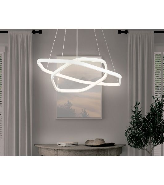 Светильник Ambrella light FL360/2 WH белый 4200K 48W D400/600*1200 (без ПДУ)