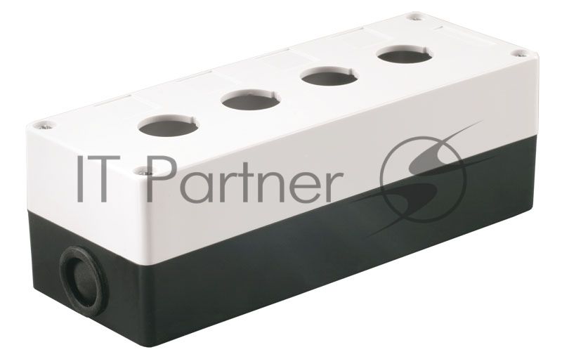 Корпус КП 104 4-м бел. для кнопок IEK BKP10-4-K01
