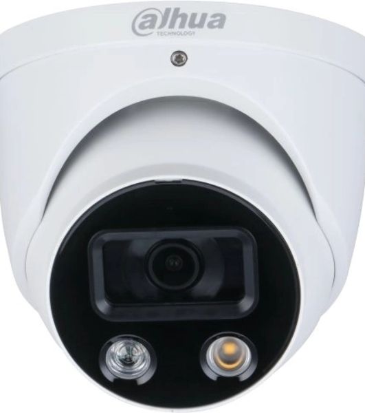 Камера видеонаблюдения IP Dahua DH-IPC-HDW3449HP-AS-PV-0280B-S5 2.8-2.8мм цв. корп.:белый/черный (DH-IPC-HDW3449HP-AS-PV-0280B)