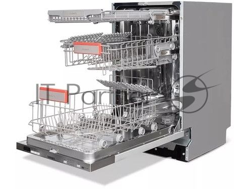 Посудомоечная машина Timberk Set&Dry T-DW45BI103 серебристый (узкая)
